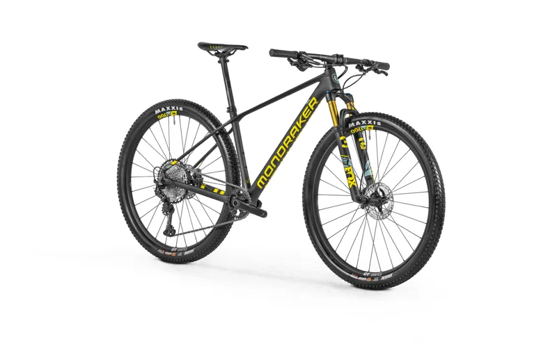 Mondraker Podium Carbon R Mountain Bike 2021Matt Carbon/ Yellow/ Frost Green	-2